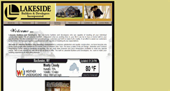 Desktop Screenshot of lakesidebuildersanddevelopers.com